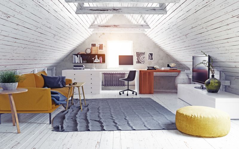Converted Attic Office